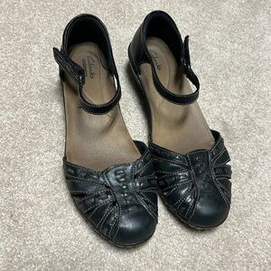 Clark’s Black Shoes